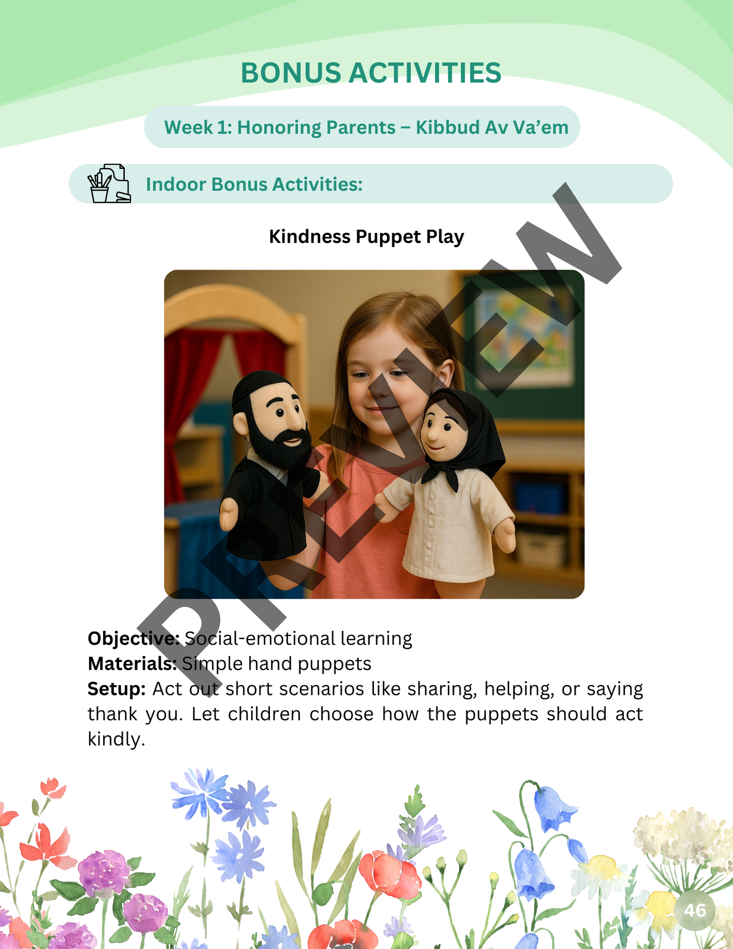 Mitzvos Garden Week 1: Honoring Parents – Kibbud Av Va’em